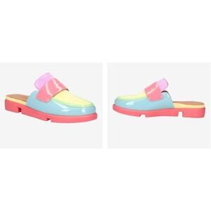 L’Amour Des Pieds‎ SACCAR Women’s Size 9 Pastel Multi-Color Slide Loafers